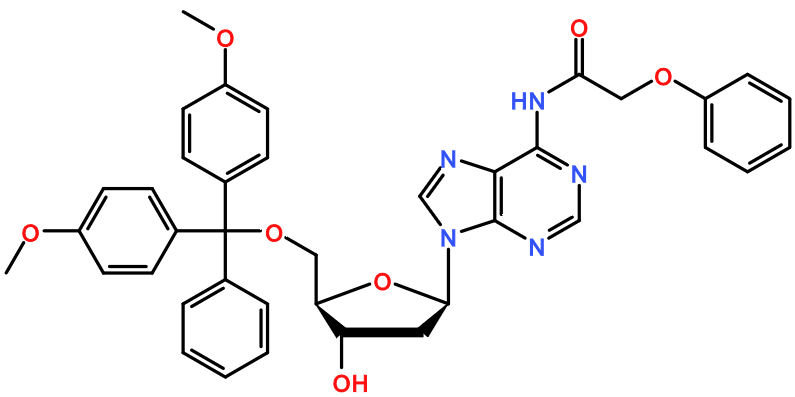 (image for) MC080610 N6-Phenoxyacetyl-5'-O-(4,4'-dimethoxytrityl)-2'-deoxyadenosine